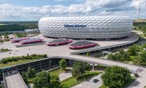 Allianz Arena Vordächer