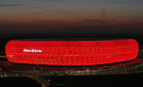 Allianz Arena Innenausbau